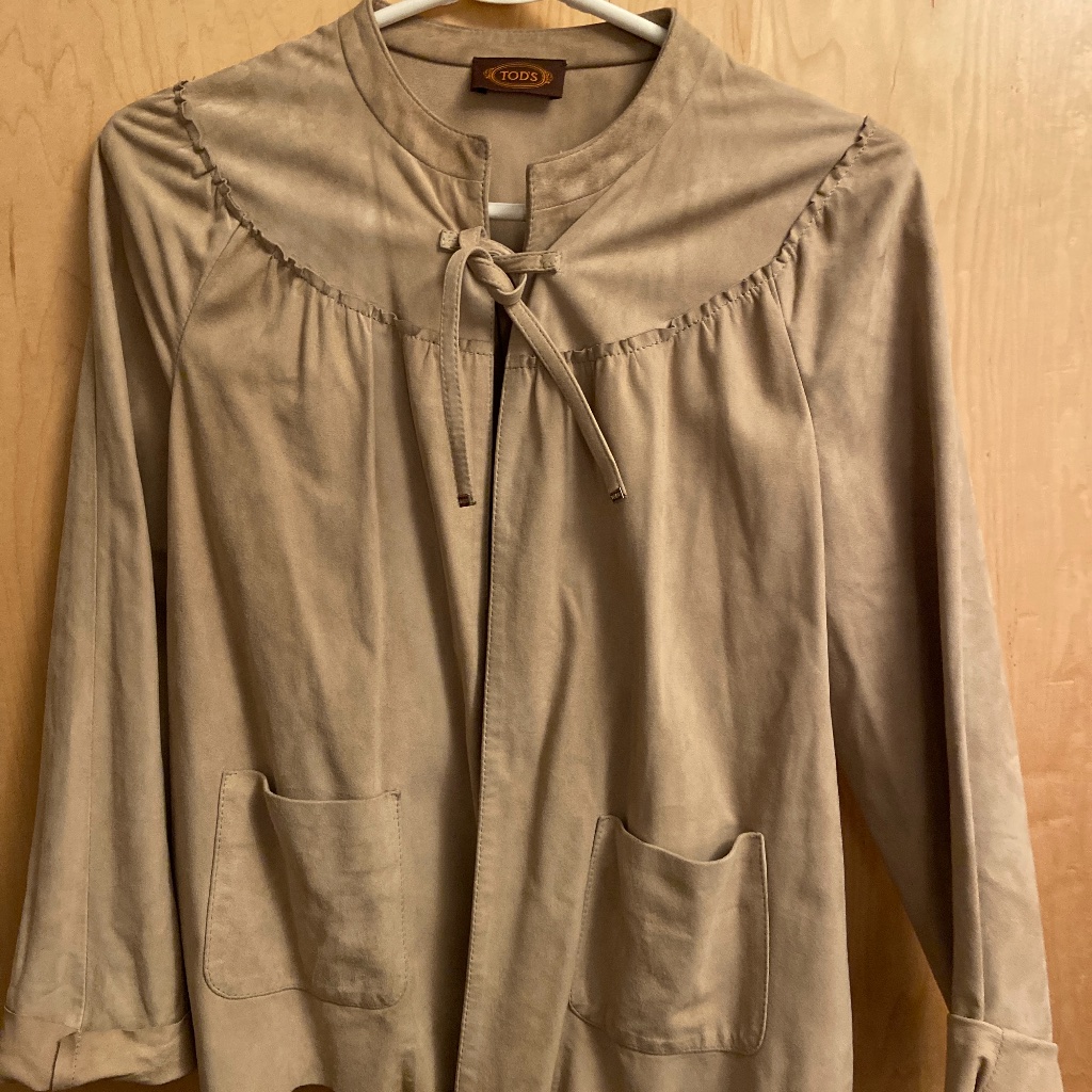 Unlined Suede Jacket
